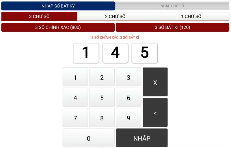 3 so chinh xac