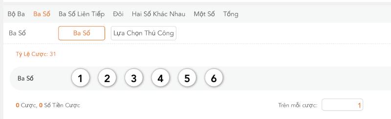 3 so khac nhau