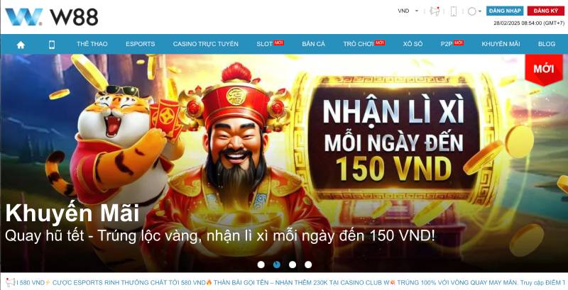 Truy Cập Trang Chủ W88